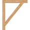 Ekena Millwork Traditional Block Smooth Bracket, Western Red Cedar, 3 1/2"W x 32"D x 38"H BKT04X32X38TRA05SWR - alternate 2